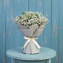Букет цветов из:  Гипсофила в Красном Холме Тверской области