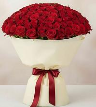 Букет 101 Красная роза Милано в Красном Холме Тверской области