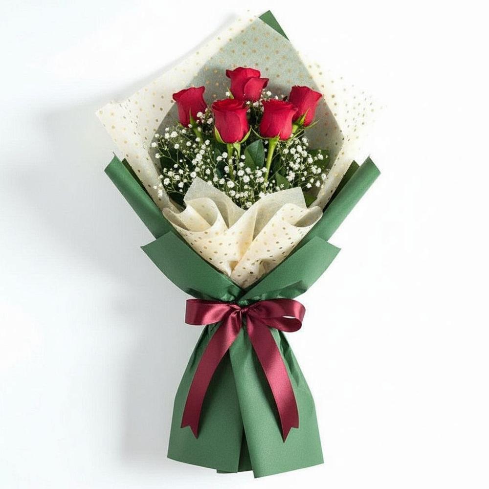 Букет цветов из: Розы в Красном Холме Тверской области