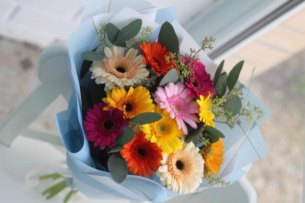 Букет цветов из: Герберы в Красном Холме Тверской области