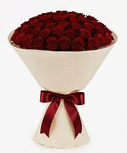 Букет 101 Бордовая роза Блэк Бакарра в Красном Холме Тверской области