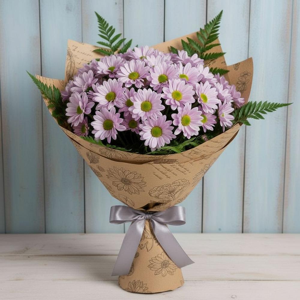 Букет цветов из: Хризантемы в Красном Холме Тверской области