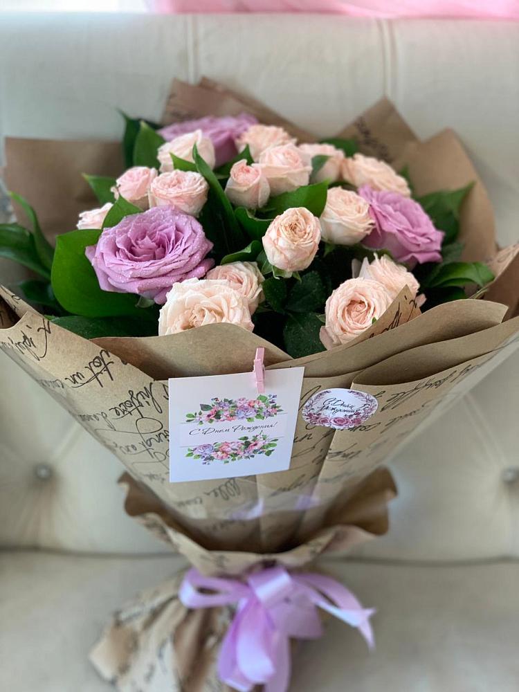 Букет цветов из: Розы в Красном Холме Тверской области