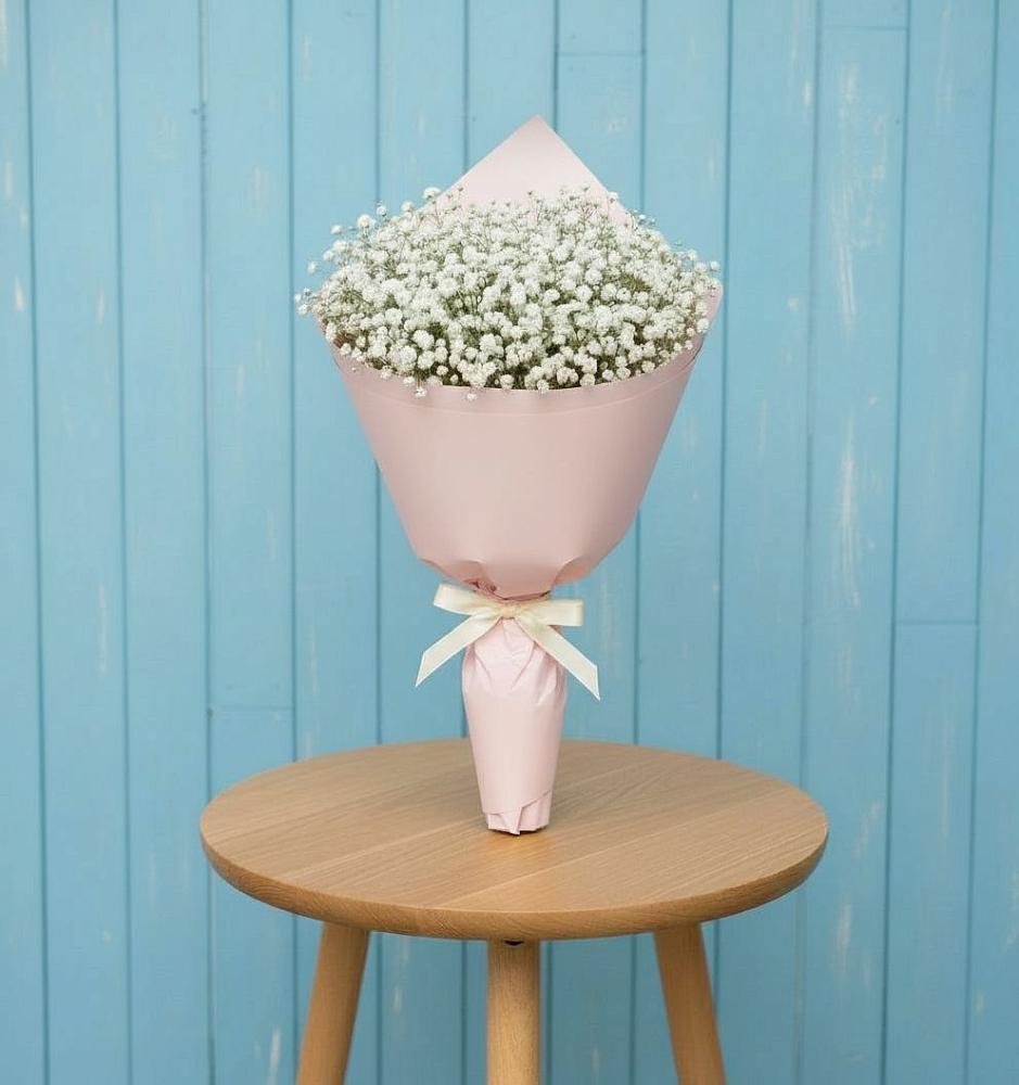 Букет цветов из: Гипсофила в Красном Холме Тверской области