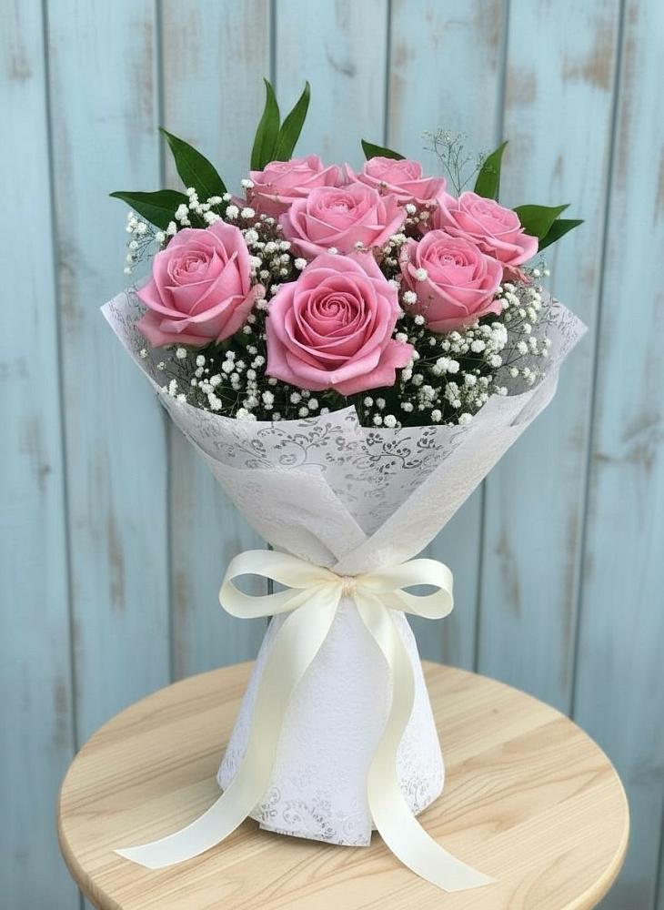 Букет цветов из: Розы в Красном Холме Тверской области