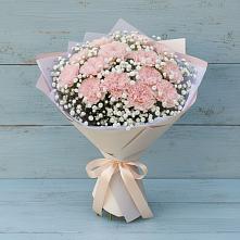 Букет цветов из:  Гвоздики в Красном Холме Тверской области