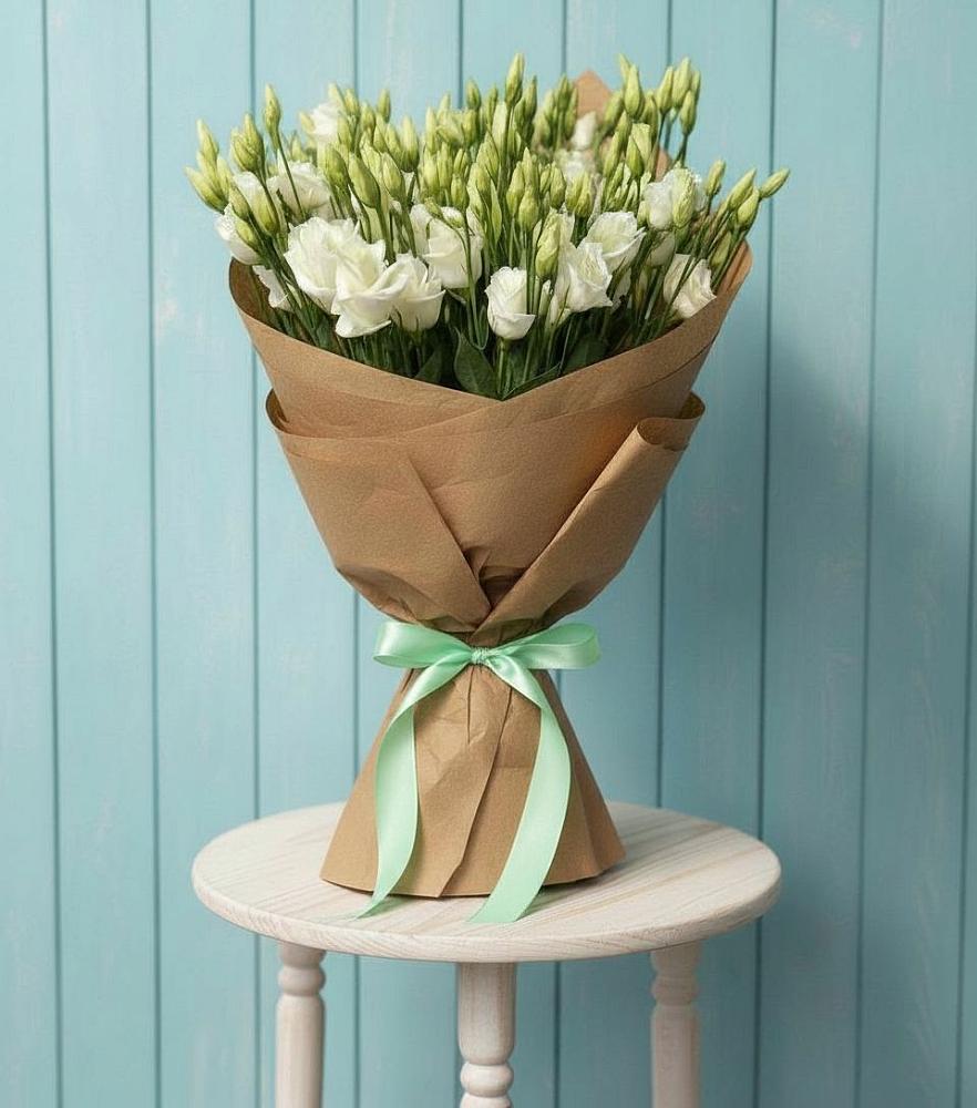 Букет цветов из: Лизиантусы в Красном Холме Тверской области