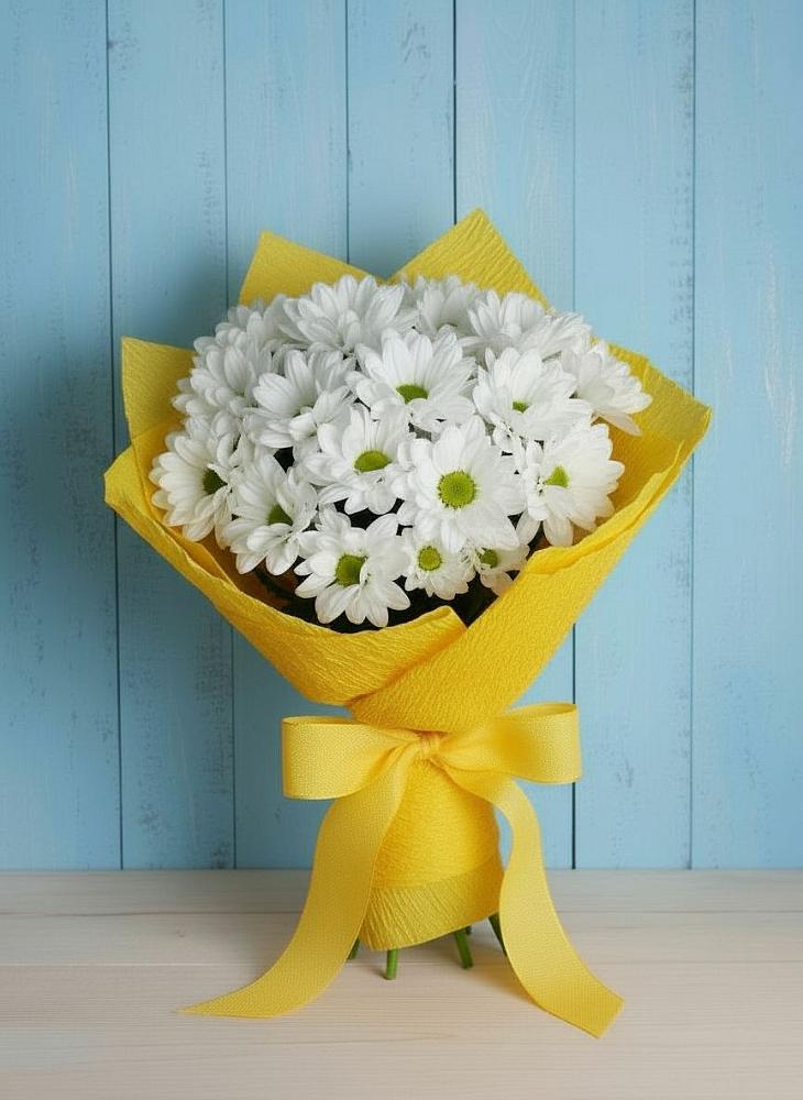 Букет цветов из: Хризантемы в Красном Холме Тверской области