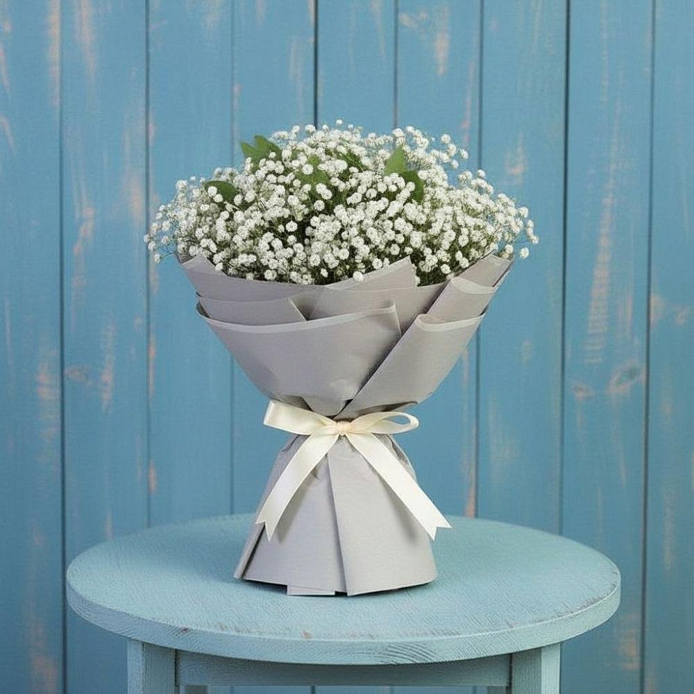 Букет цветов из: Гипсофила в Красном Холме Тверской области