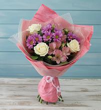 Букет цветов из:  Герберы в Красном Холме Тверской области