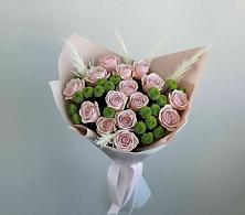 Букет цветов из:  Розы и Хризантемы в Красном Холме Тверской области