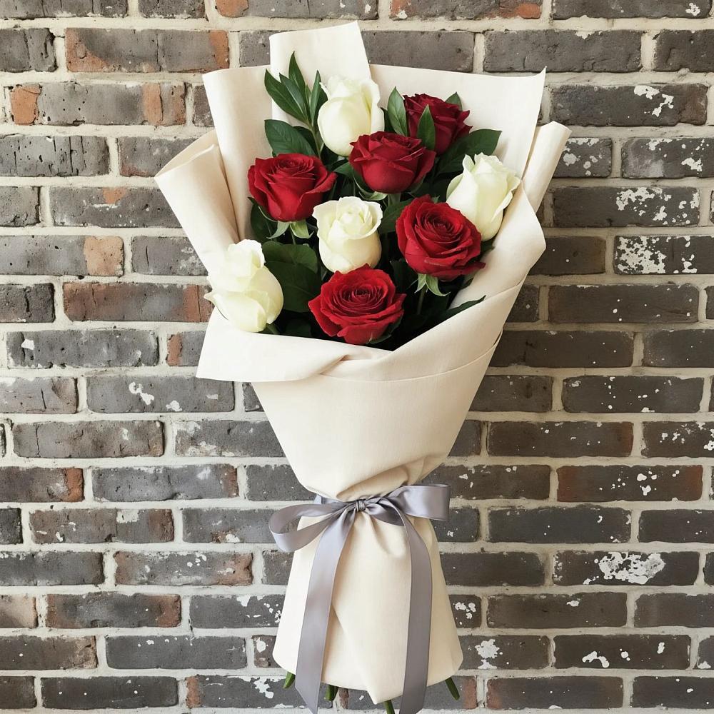 Букет цветов из: Розы в Красном Холме Тверской области