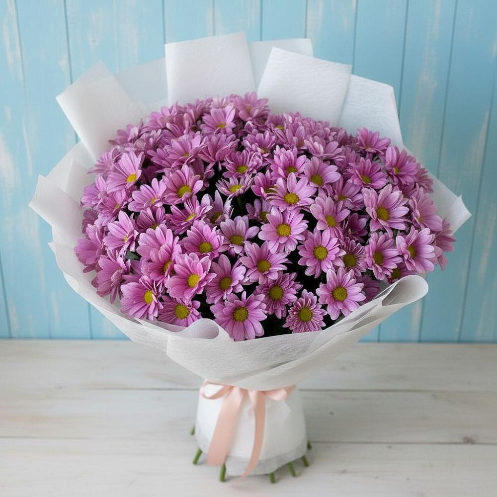Букет цветов из: Хризантемы в Красном Холме Тверской области