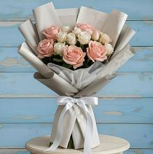 Букет цветов из:  Розы #REPLACE_PRED# Красном Холме Тверской области