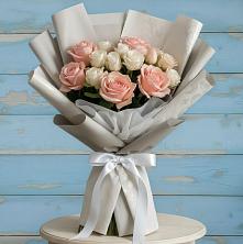 Букет цветов из:  Розы в Красном Холме Тверской области
