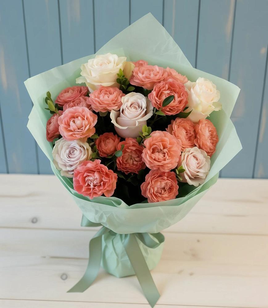 Букет цветов из: Розы в Красном Холме Тверской области