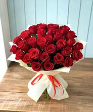 Букет 29 Красных роз в Красном Холме Тверской области