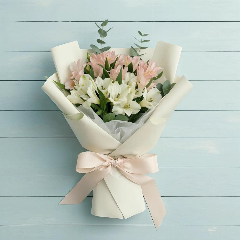 Букет цветов из: Альстромерии в Красном Холме Тверской области