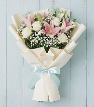 Букет цветов из:  Лилии в Красном Холме Тверской области