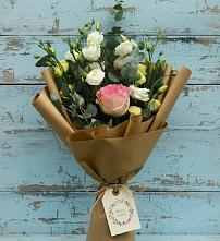 Букет цветов из:  Розы и Лизиантусы #REPLACE_PRED# Красном Холме Тверской области